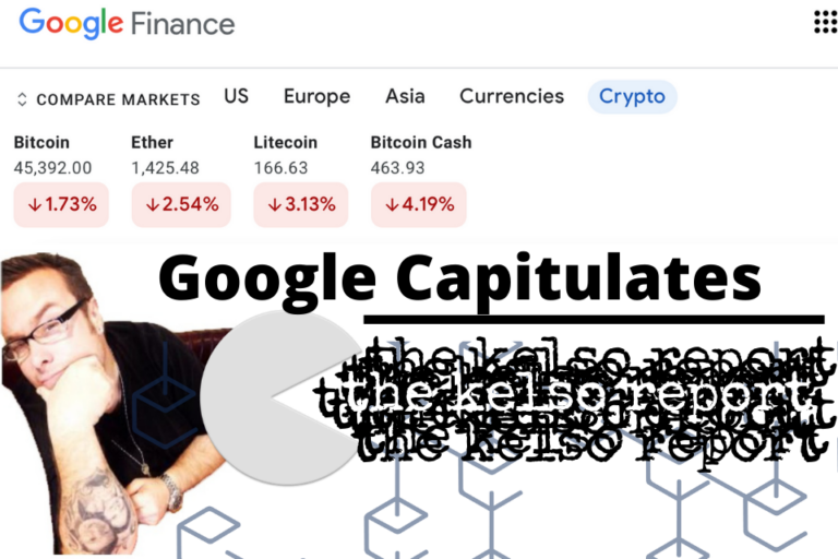 Google Finance Lists Bitcoin, Ether, Litecoin, Bitcoin Cash
